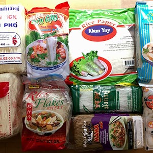 Selection of Noodles