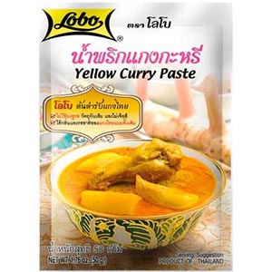 50 g Lobo Yellow Curry Paste