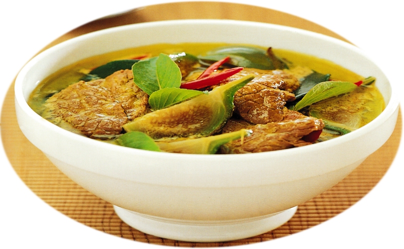 Green Beef Curry