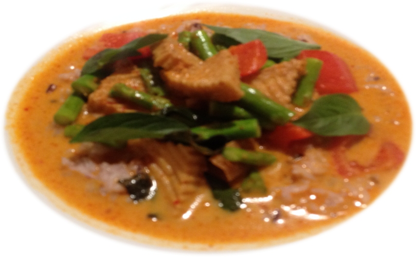 Red Curry with Tofu and Asparagus